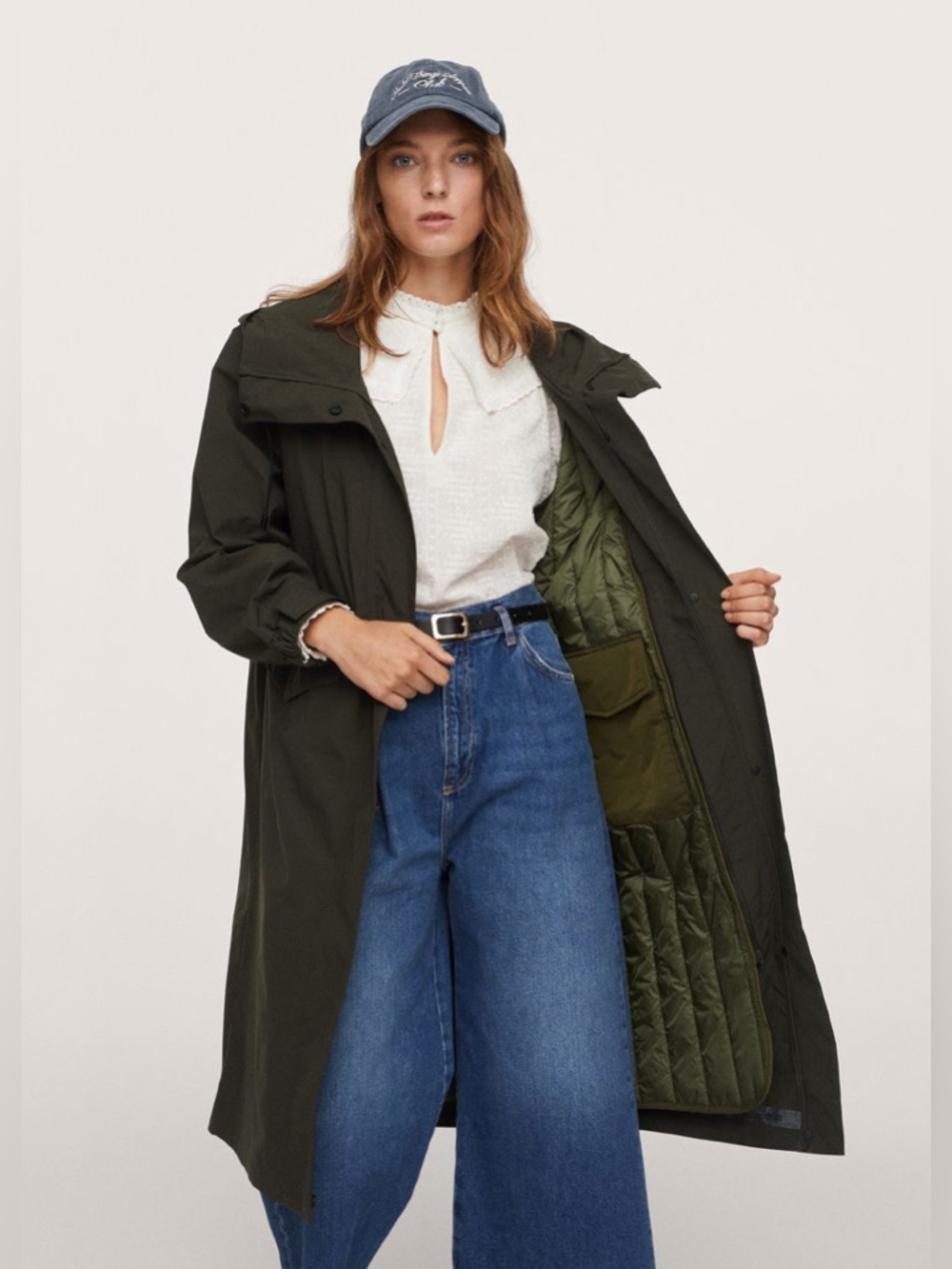 MANGO Detachable Gilet Parka - Picture 2 of 12